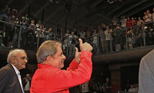 Emir Sader e Lula - Foto: Ricardo Stuckert/IL