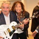 Preto, pobre, prostituta e petista Mujica com a banda Aerosmith, que afirmou Yans da ONU é “um velho careta”