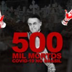 Brasil chega aos 500 mil mortos por Covid-19